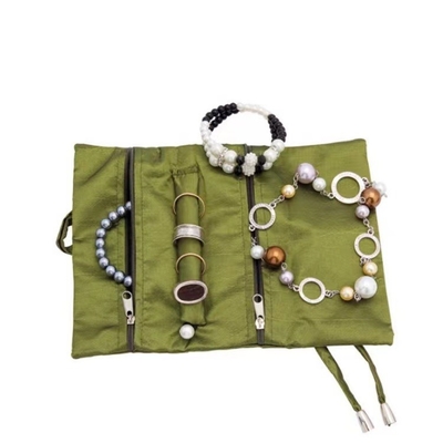 OEM ODM Roll Up Travel Jewelry Organizer Zamszowe rolki biżuterii do podróży