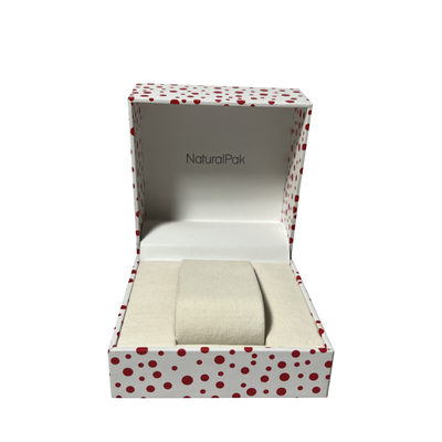 Polka Dot Wrist Watch Pudełka do pakowania Dwuczęściowe opakowanie kartonowe na prezent